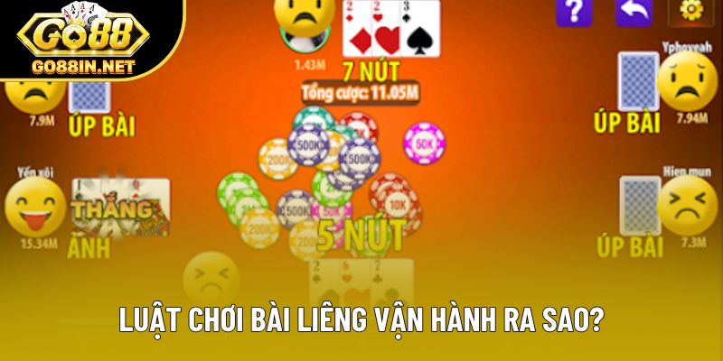 Luật chơi bài liêng vận hành ra sao?